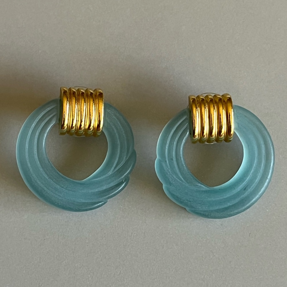 Vintage Lucite Knockers worn with or without the Knocker